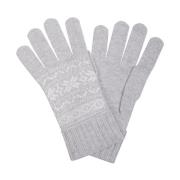 Eleventy Vinter Cashmere Handskar Gray, Unisex