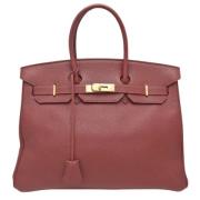 Hermès Vintage Pre-owned Laeder handvskor Red, Dam