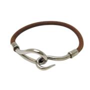 Hermès Vintage Pre-owned Laeder armband Brown, Dam