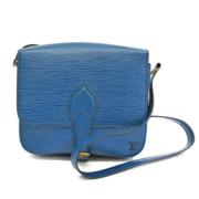 Louis Vuitton Vintage Pre-owned Laeder louis-vuitton-vskor Blue, Dam