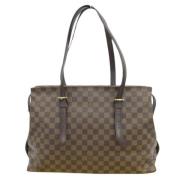 Louis Vuitton Vintage Pre-owned Canvas louis-vuitton-vskor Brown, Dam