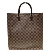 Louis Vuitton Vintage Pre-owned Canvas louis-vuitton-vskor Brown, Dam