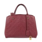 Louis Vuitton Vintage Pre-owned Laeder louis-vuitton-vskor Red, Dam