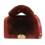 Chanel Vintage Pre-owned Paels chanel-vskor Red, Dam