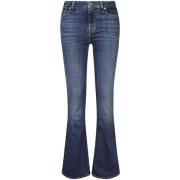 7 For All Mankind Blå Jeans Blue, Dam