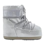 Moon Boot Glitter Isolerad Vattentät Boot Gray, Dam