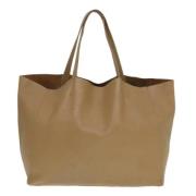 Celine Vintage Pre-owned Laeder totevskor Beige, Dam