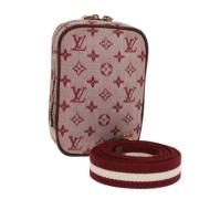 Louis Vuitton Vintage Pre-owned Canvas necessrer Red, Dam