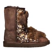 UGG Mocka Ankelboots med Stenar Brown, Dam