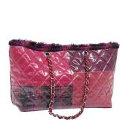 Chanel Vintage Pre-owned Canvas chanel-vskor Pink, Dam