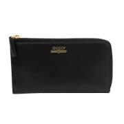 Gucci Vintage Pre-owned Laeder plnbcker Black, Dam