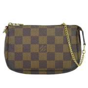 Louis Vuitton Vintage Pre-owned Canvas louis-vuitton-vskor Brown, Dam