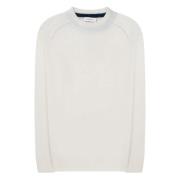 The GoodPeople Off White Kiosk Sweater White, Herr