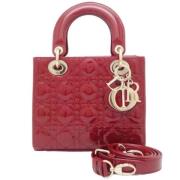 Dior Vintage Pre-owned Laeder dior-vskor Red, Dam