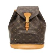 Louis Vuitton Vintage Pre-owned Canvas louis-vuitton-vskor Brown, Dam