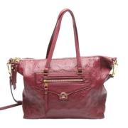 Louis Vuitton Vintage Pre-owned Canvas louis-vuitton-vskor Red, Dam