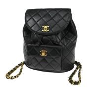 Chanel Vintage Pre-owned Laeder chanel-vskor Black, Dam