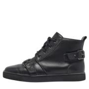 Christian Louboutin Pre-owned Pre-owned Laeder sneakers Black, Dam