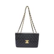 Chanel Vintage Pre-owned Laeder chanel-vskor Black, Dam