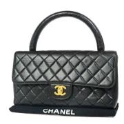 Chanel Vintage Pre-owned Laeder chanel-vskor Black, Dam