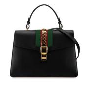 Gucci Vintage Pre-owned Laeder gucci-vskor Black, Dam