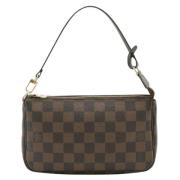 Louis Vuitton Vintage Pre-owned Canvas louis-vuitton-vskor Brown, Dam