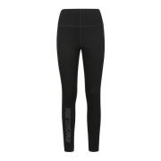 Moncler Stiliga Leggings för Kvinnor Black, Dam