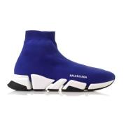 Balenciaga Speed 2.0 Sneakers för Män Blue, Herr