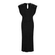 Bruuns Bazaar Elegant Svart Klänning Birchbbdorit Style Black, Dam