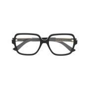 Gucci Klassisk Svart Optisk Ram Black, Dam