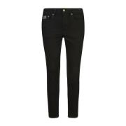 Versace Jeans Couture Svarta Jeans för Män Aw24 Black, Herr