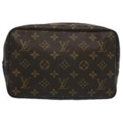 Louis Vuitton Vintage Pre-owned Canvas louis-vuitton-vskor Brown, Dam