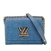 Louis Vuitton Vintage Pre-owned Laeder louis-vuitton-vskor Blue, Dam