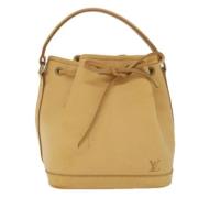 Louis Vuitton Vintage Pre-owned Laeder louis-vuitton-vskor Beige, Dam