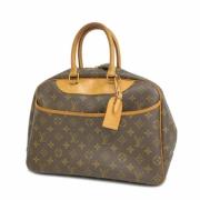 Louis Vuitton Vintage Pre-owned Tyg handvskor Brown, Dam