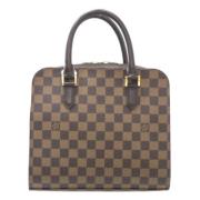 Louis Vuitton Vintage Pre-owned Canvas louis-vuitton-vskor Brown, Dam