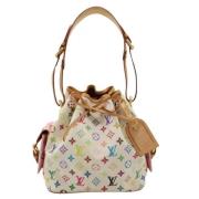 Louis Vuitton Vintage Pre-owned Canvas louis-vuitton-vskor White, Dam