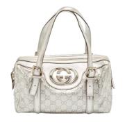 Gucci Vintage Pre-owned Laeder gucci-vskor Gray, Dam