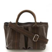 Hermès Vintage Pre-owned Laeder handvskor Brown, Dam