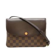 Louis Vuitton Vintage Pre-owned Canvas louis-vuitton-vskor Brown, Dam