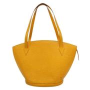 Louis Vuitton Vintage Pre-owned Laeder louis-vuitton-vskor Yellow, Dam