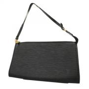 Louis Vuitton Vintage Pre-owned Tyg kuvertvskor Black, Dam