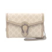 Gucci Vintage Pre-owned Laeder gucci-vskor Beige, Dam