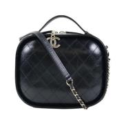 Chanel Vintage Pre-owned Laeder chanel-vskor Black, Dam