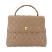 Chanel Vintage Pre-owned Laeder chanel-vskor Brown, Dam