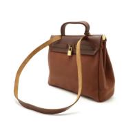 Hermès Vintage Pre-owned Laeder handvskor Brown, Dam