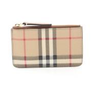 Burberry Vintage Pre-owned Belagd canvas plnbcker Beige, Dam