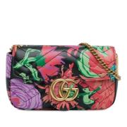 Gucci Vintage Pre-owned Laeder axelremsvskor Multicolor, Dam