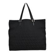 Fendi Vintage Pre-owned Canvas fendi-vskor Black, Dam