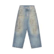 Acne Studios Mid Blue Loose-fit Jeans Blue, Herr